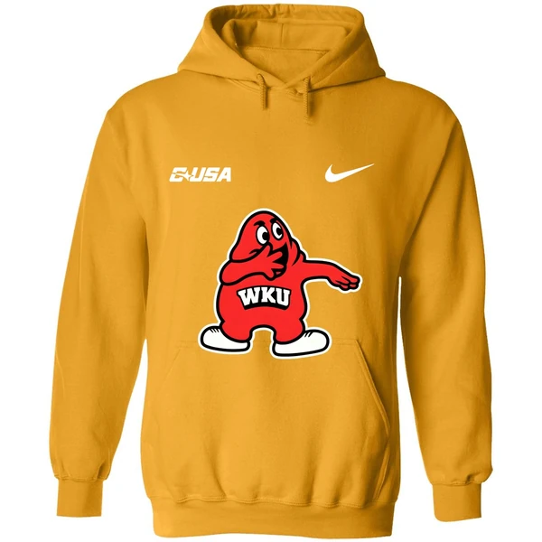 Western Kentucky Hilltoppers Big Red Zombieland Mascot Cartoon Hoodie
