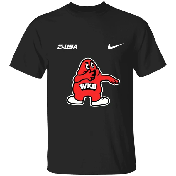 Western Kentucky Hilltoppers Big Red Zombieland Mascot Cartoon Shirt - Image 9