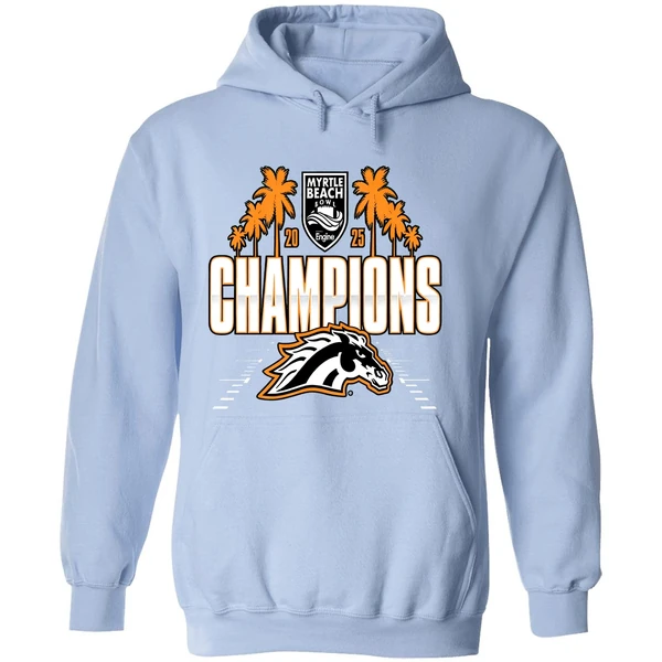Western Michigan Broncos Football Myrtle Beach Bowl 2025 Champions Hoodie - Image 4