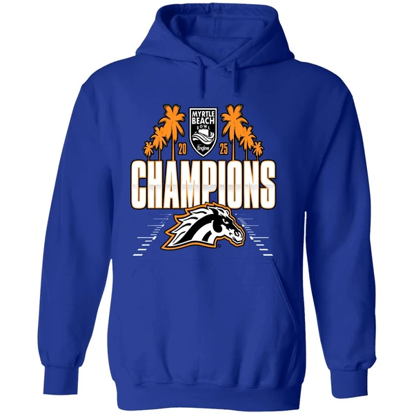 Western Michigan Broncos Football Myrtle Beach Bowl 2025 Champions Hoodie - Image 7