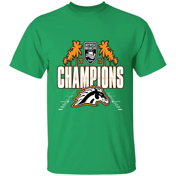 Western Michigan Broncos Football Myrtle Beach Bowl 2025 Champions Shirt - Image 2