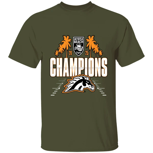 western-michigan-broncos-football-myrtle-beach-bowl-2025-champions-shirt-militarygreen