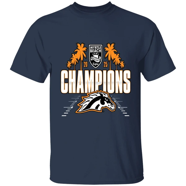 Western Michigan Broncos Football Myrtle Beach Bowl 2025 Champions Shirt - Image 5