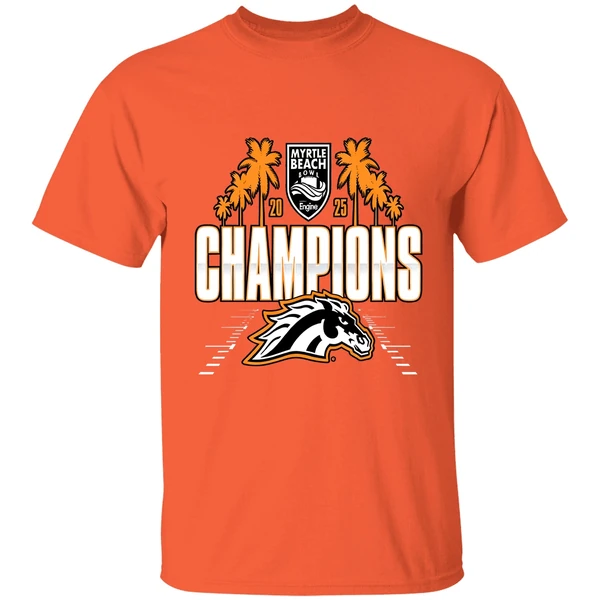 Western Michigan Broncos Football Myrtle Beach Bowl 2025 Champions Shirt - Image 6