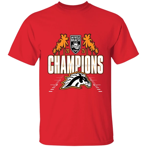 Western Michigan Broncos Football Myrtle Beach Bowl 2025 Champions Shirt - Image 7