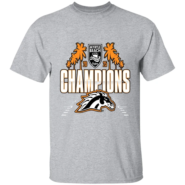 Western Michigan Broncos Football Myrtle Beach Bowl 2025 Champions Shirt - Image 9