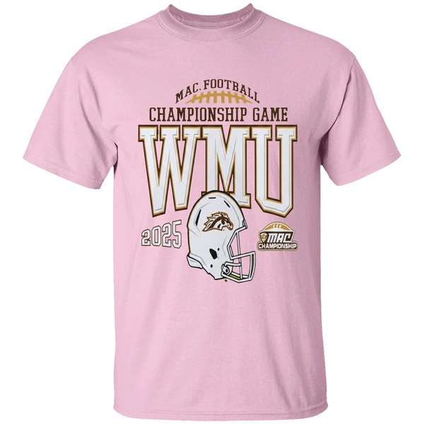 Western Michigan Broncos Mac Football Championship Game Wmu 2025 Shirt - Image 2