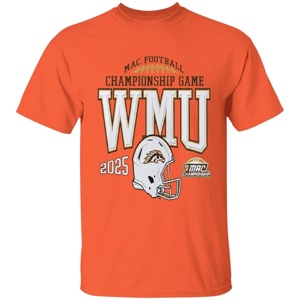 Western Michigan Broncos Mac Football Championship Game Wmu 2025 Shirt - Image 3