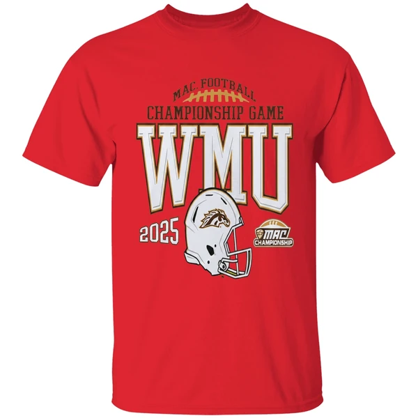 Western Michigan Broncos Mac Football Championship Game Wmu 2025 Shirt - Image 4