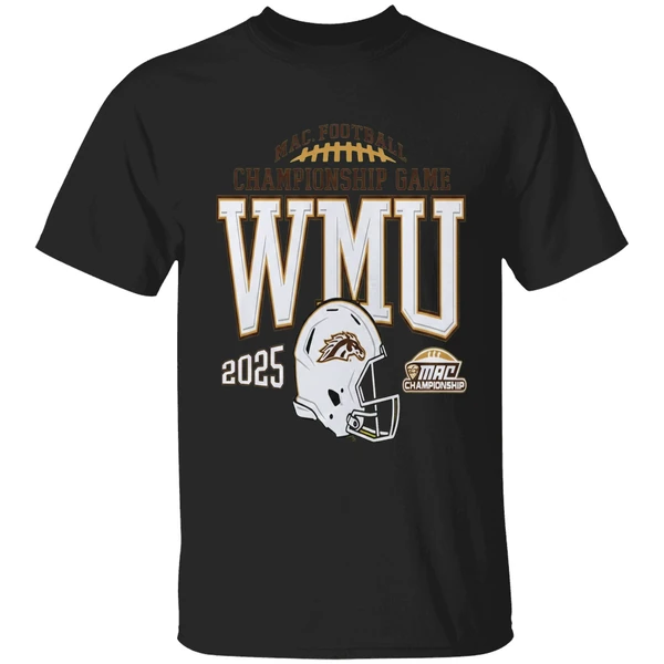 Western Michigan Broncos Mac Football Championship Game Wmu 2025 Shirt - Image 7