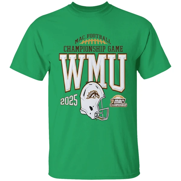 Western Michigan Broncos Mac Football Championship Game Wmu 2025 Shirt - Image 8