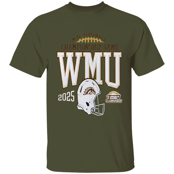 Western Michigan Broncos Mac Football Championship Game Wmu 2025 Shirt - Image 9