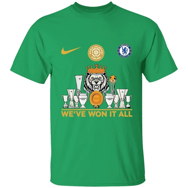 Weve Won It All World Champions Chelsea Trophy Shirt - Image 2