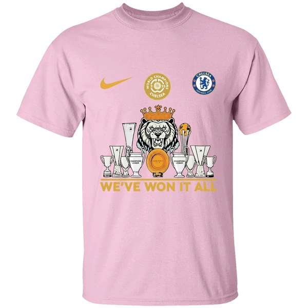 Weve Won It All World Champions Chelsea Trophy Shirt - Image 3