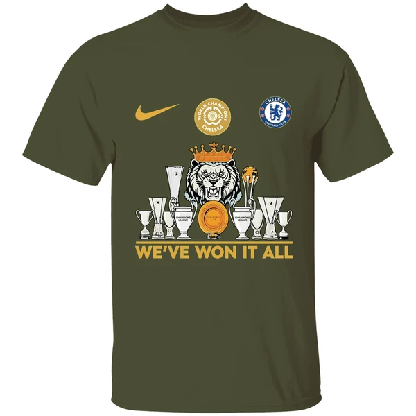 Weve Won It All World Champions Chelsea Trophy Shirt - Image 4