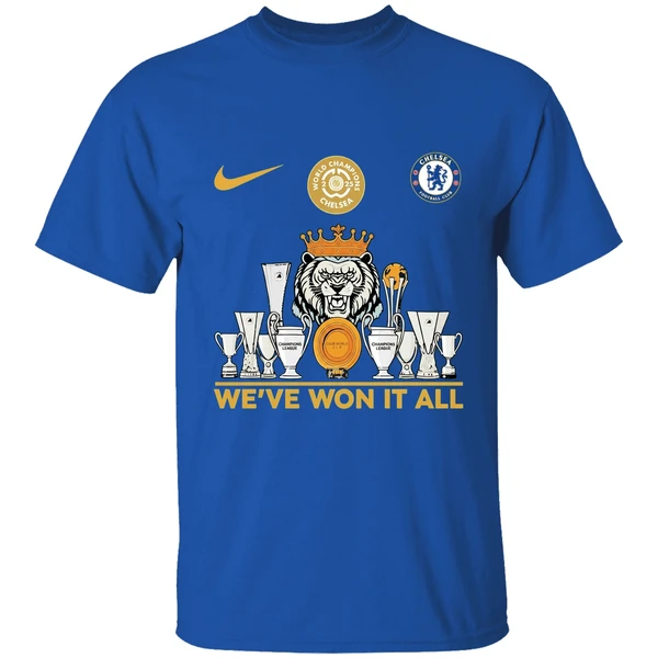 Weve Won It All World Champions Chelsea Trophy Shirt - Image 8