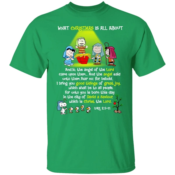What Christmas Is All About Linus Christmas Shirt