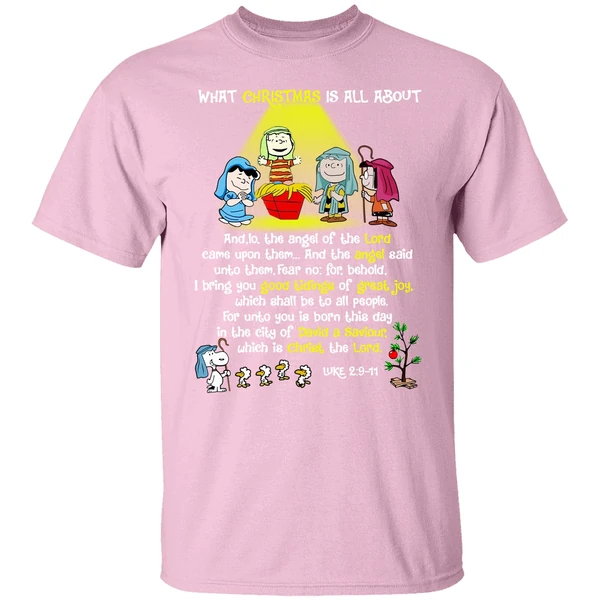 What Christmas Is All About Linus Christmas Shirt What Christmas Is All About Linus Christmas Shirt