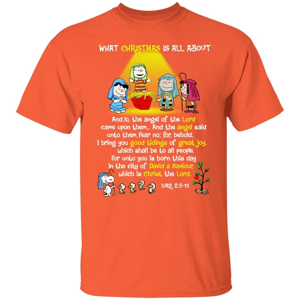What Christmas Is All About Linus Christmas Shirt - Image 5
