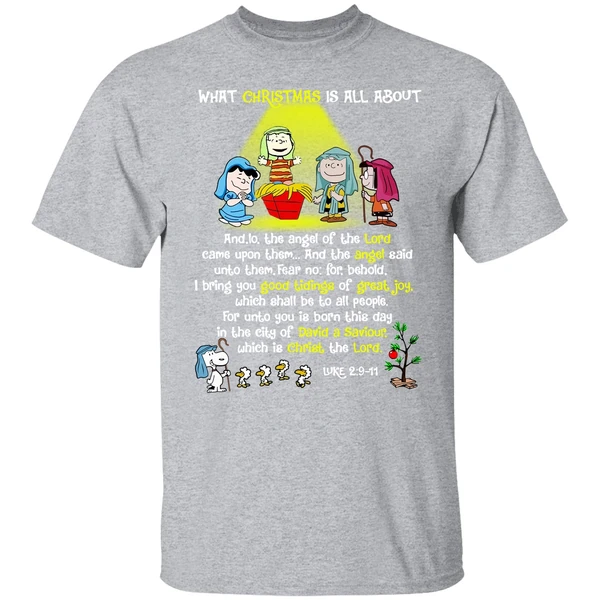 What Christmas Is All About Linus Christmas Shirt - Image 8
