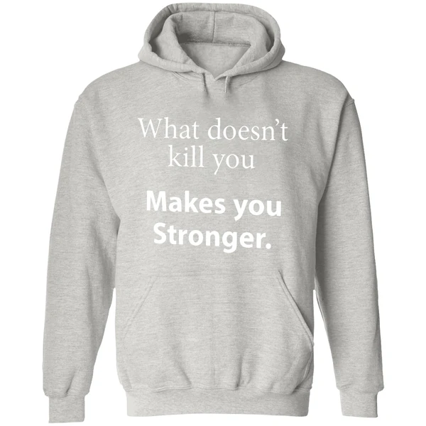 What Doesnt Kill You Makes You Stronger Except Tail Rotors Hoodie - Image 9