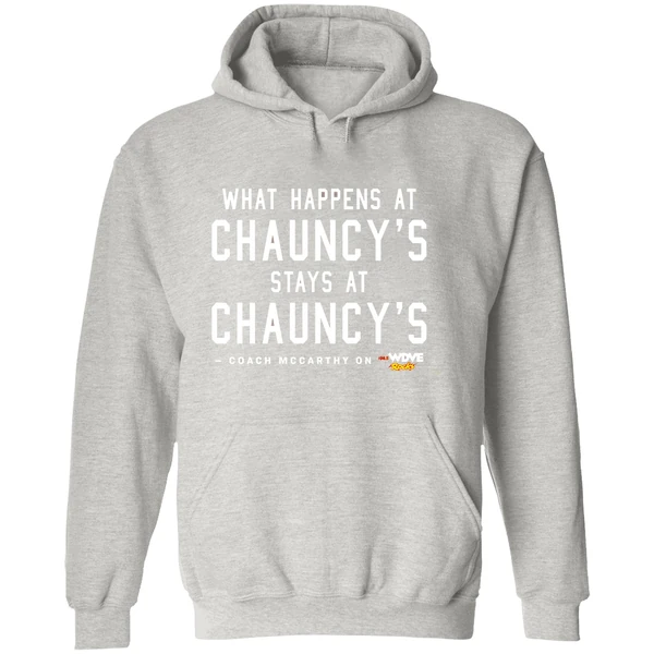 What Happens At Chauncys Stays At Chauncys Hoodie - Image 9