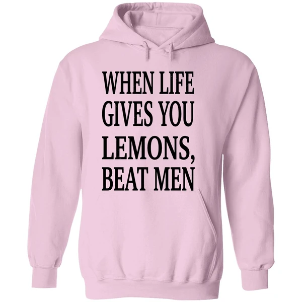 When Life Gives You Lemons Beat Men Hoodie - Image 5