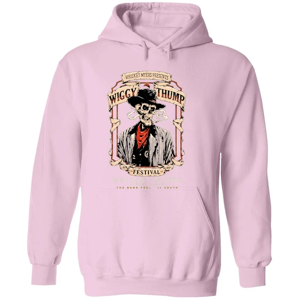 Whiskey Myers Wiggy Thump April 25 2026 Palestine Texas Skeleton Hoodie - Image 5