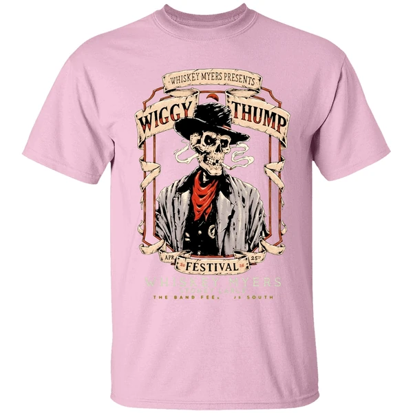 Whiskey Myers Wiggy Thump April 25 2026 Palestine Texas Skeleton Shirt - Image 3