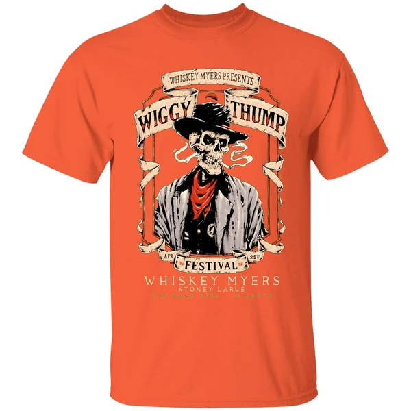 Whiskey Myers Wiggy Thump April 25 2026 Palestine Texas Skeleton Shirt - Image 6