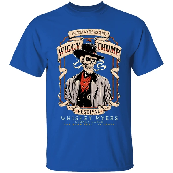 Whiskey Myers Wiggy Thump April 25 2026 Palestine Texas Skeleton Shirt - Image 8