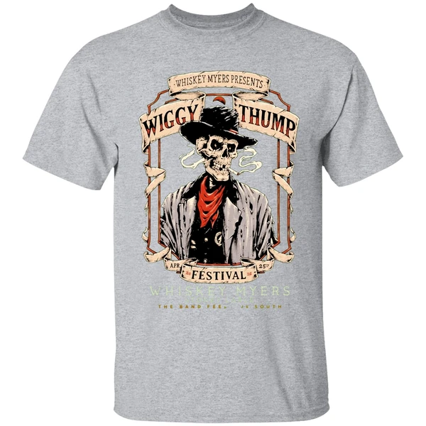 Whiskey Myers Wiggy Thump April 25 2026 Palestine Texas Skeleton Shirt - Image 9