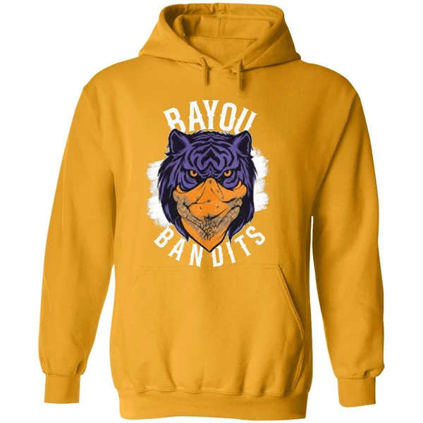 Whit Weeks Wearing Bayou Bandits Hoodie