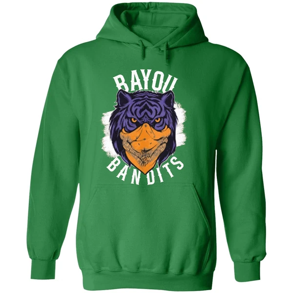 Whit Weeks Wearing Bayou Bandits Hoodie - Image 2