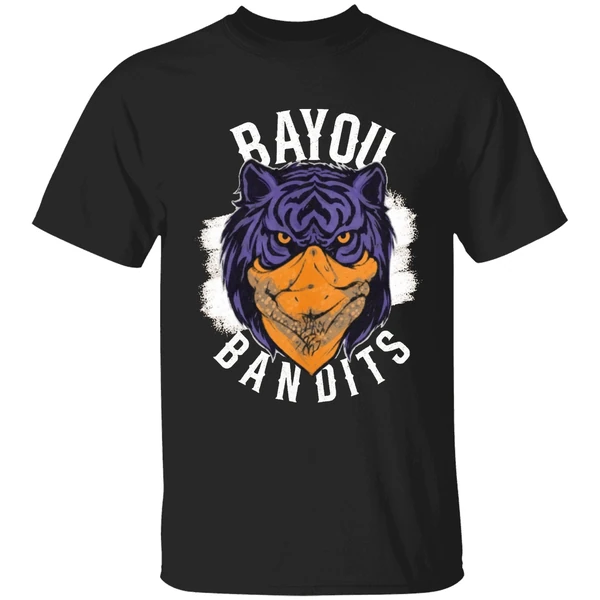 Whit Weeks Wearing Bayou Bandits Shirt