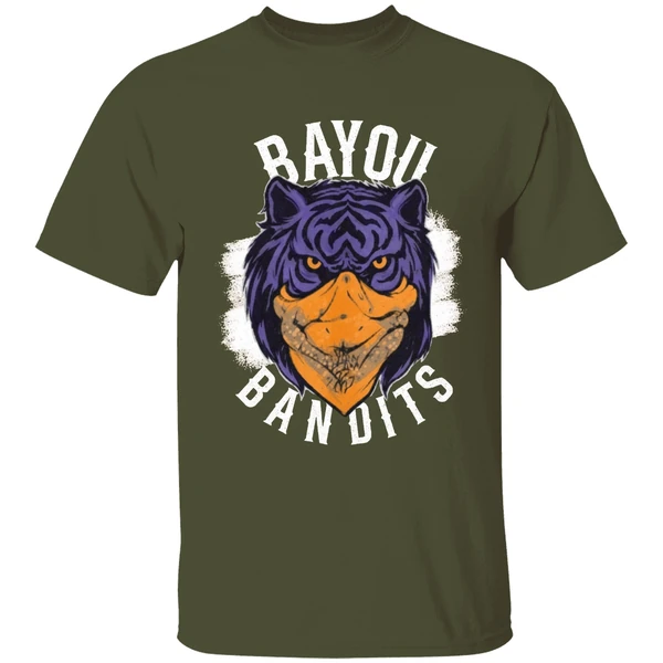 Whit Weeks Wearing Bayou Bandits Shirt - Image 4
