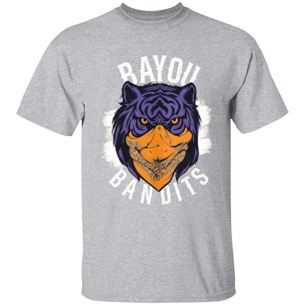 Whit Weeks Wearing Bayou Bandits Shirt - Image 9
