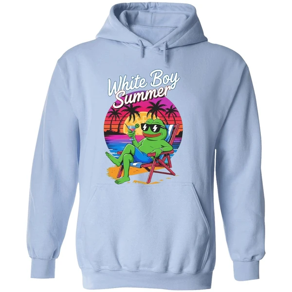 White Boy Summer Pepe Hoodie - Image 4