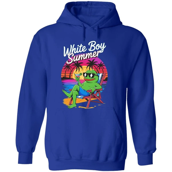 White Boy Summer Pepe Hoodie - Image 7