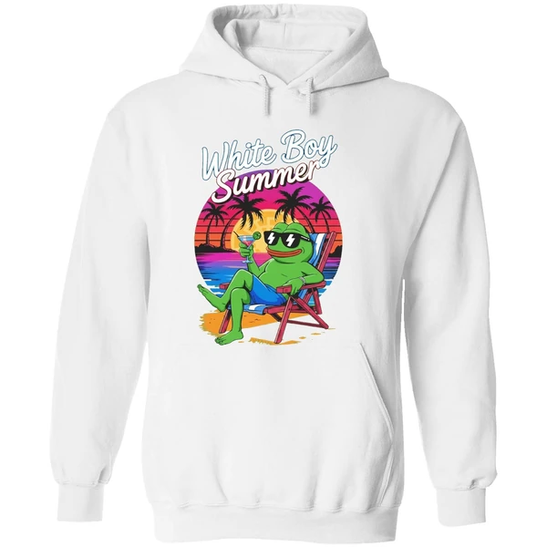 White Boy Summer Pepe Hoodie - Image 8