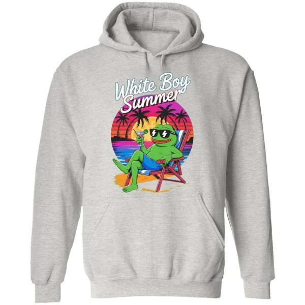 White Boy Summer Pepe Hoodie - Image 9