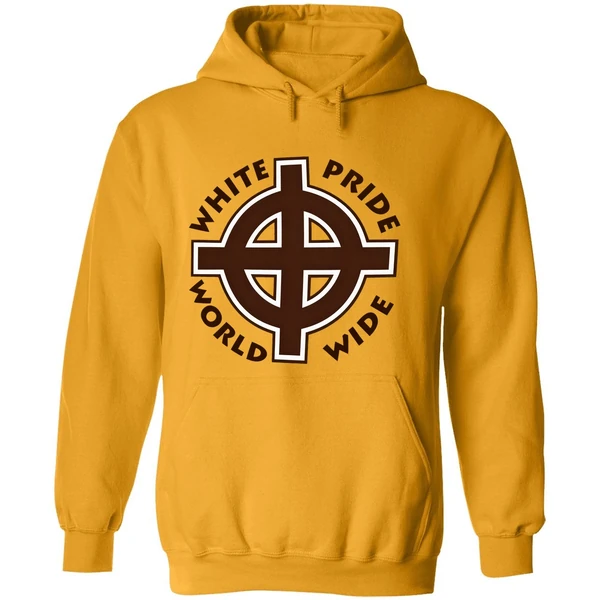 White Pride World Wide Hoodie