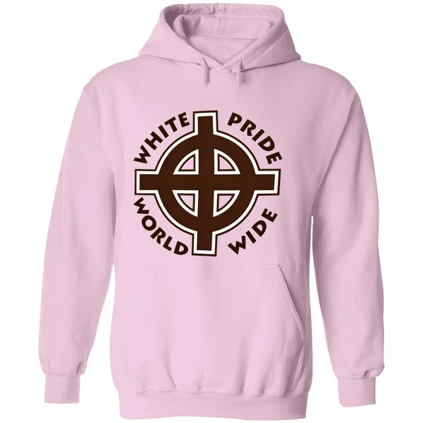 White Pride World Wide Hoodie - Image 5