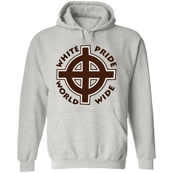 White Pride World Wide Hoodie - Image 9