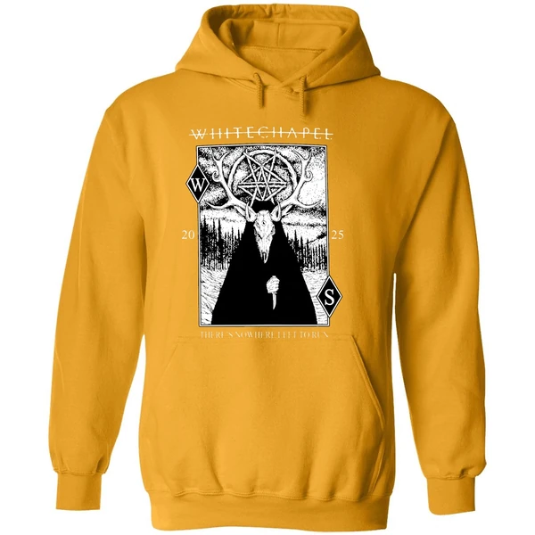 Whitechapel Theres Nowhere Left To Run Deer Demon Hoodie