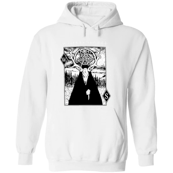 Whitechapel Theres Nowhere Left To Run Deer Demon Hoodie - Image 8