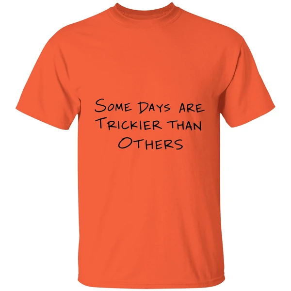 whoopi goldberg some days are trickier than others shirt orange