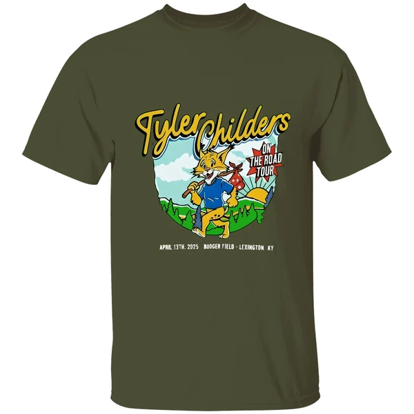 Wildcat Tyler Childers On The Road Tour Shirt - Image 3