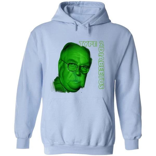 Wilford Brimley Type 2 Diabeetus Hoodie - Image 4