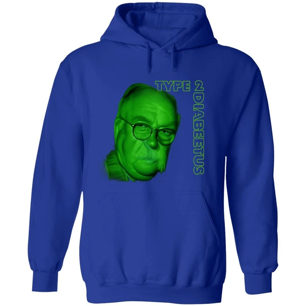 Wilford Brimley Type 2 Diabeetus Hoodie - Image 7